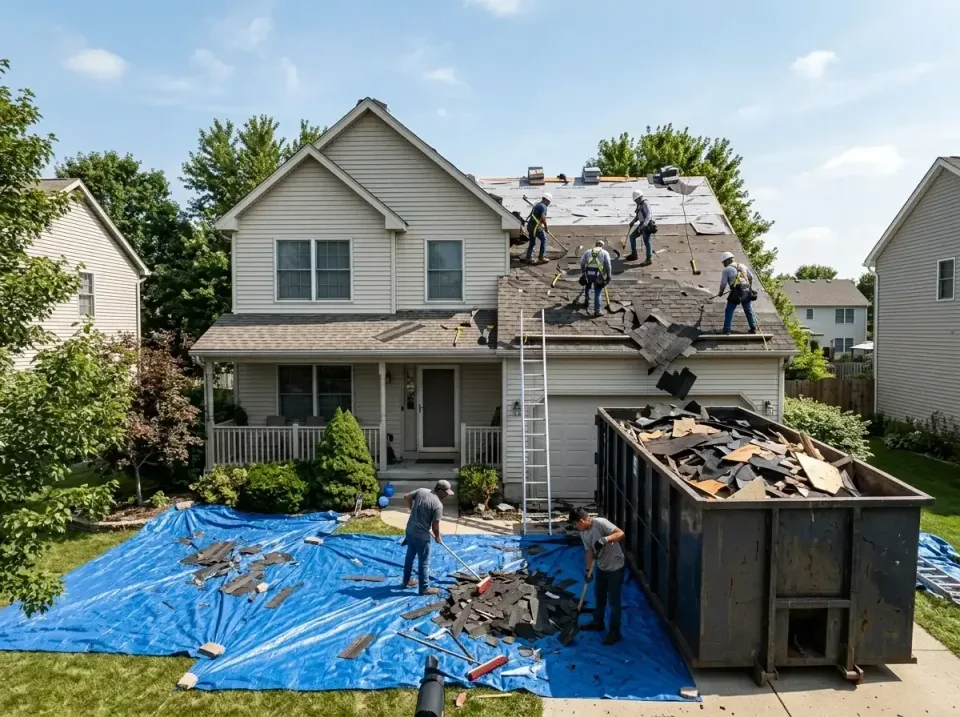 roof-replacement-debris-remova-004 — frequently asked questions, Cheapest Dumpster Rentals in Happy Valley, CA
